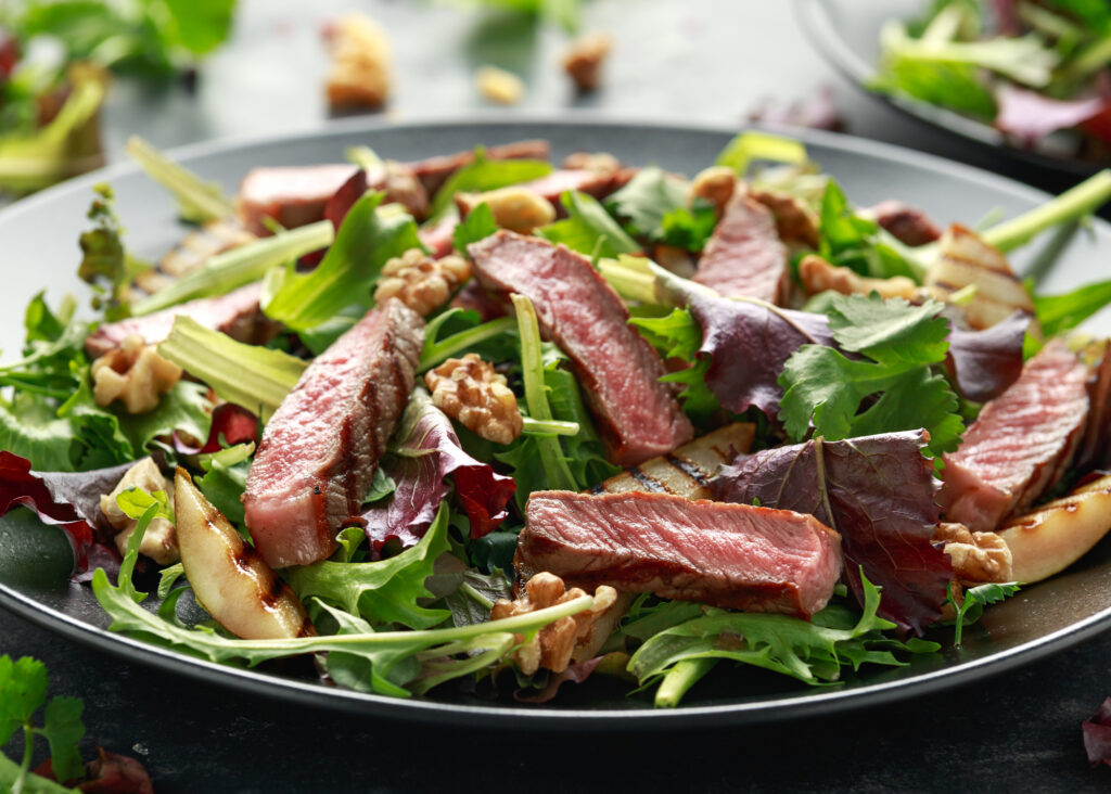 steak salad