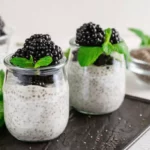 Blackberry-Chia Pudding