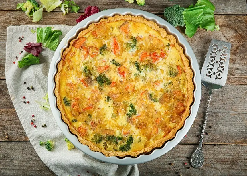 Dinner Broccoli quiche