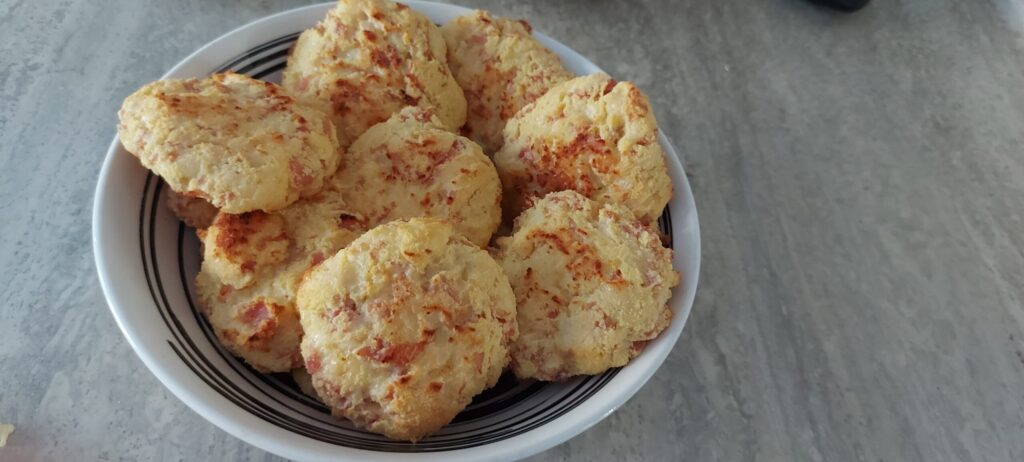 ham and cheese bites