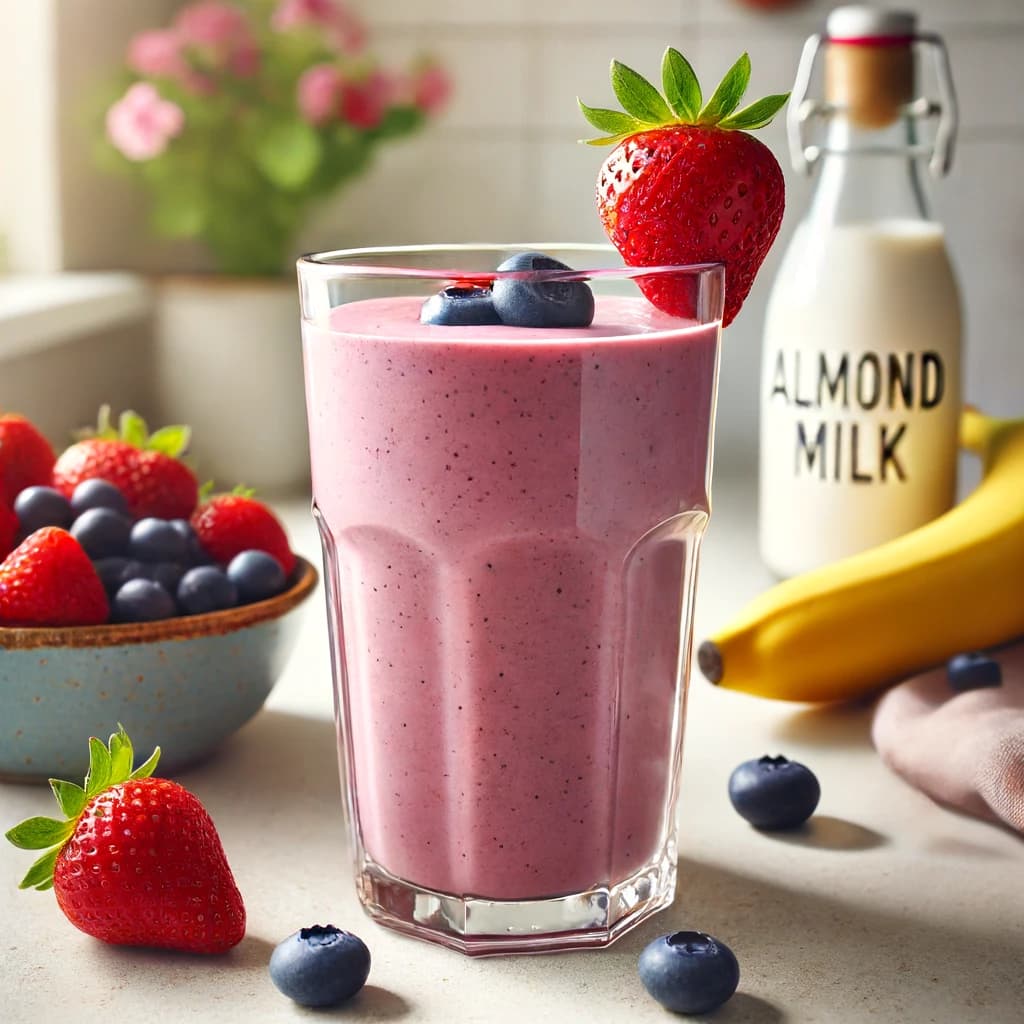 Smoothie with berries