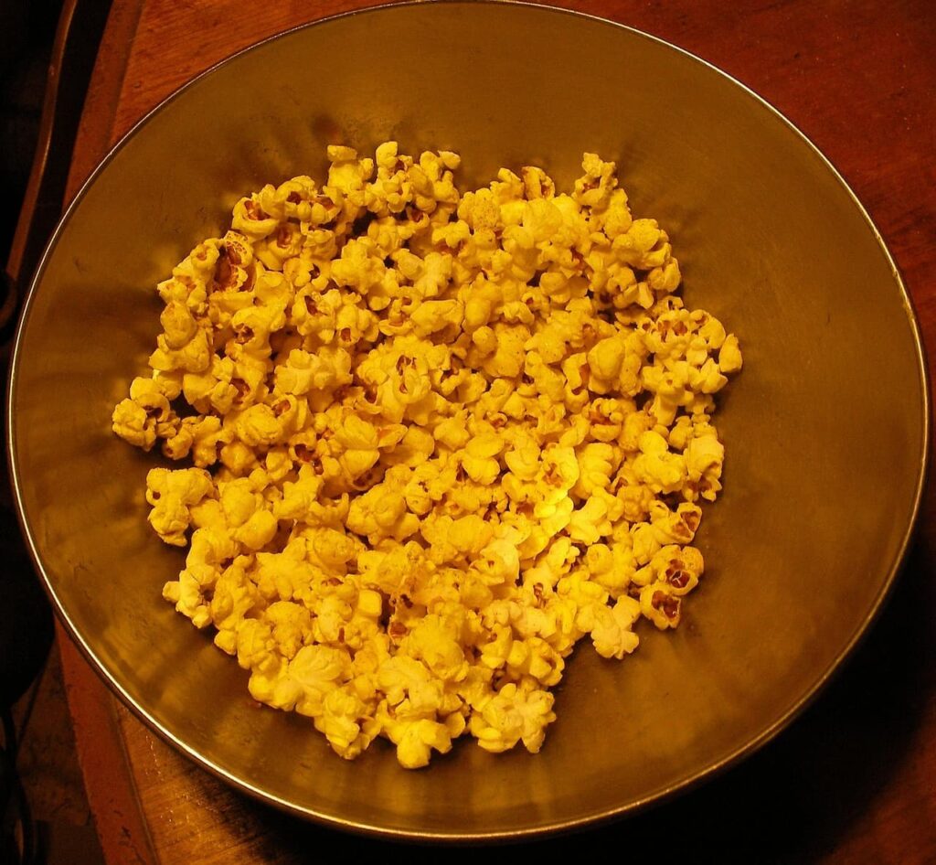 tumeric popcorn