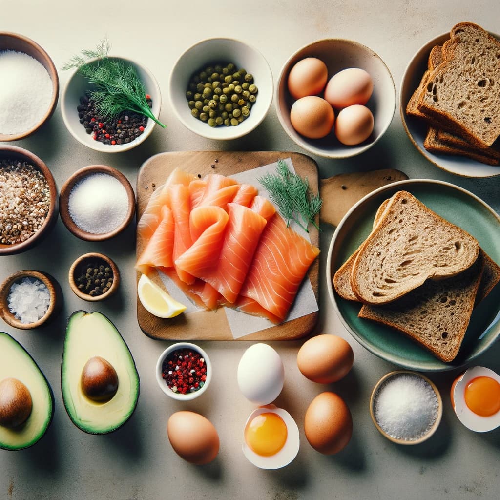 salmon avocado toast