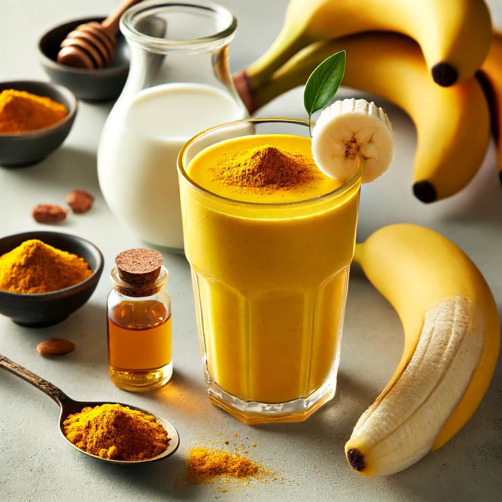 tumeric smothie Anti-Inflammatory Diet Snacks