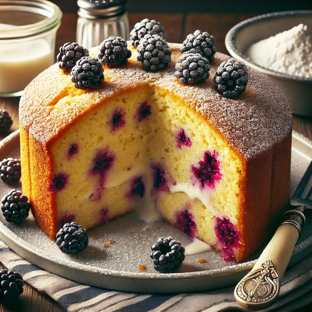 blackberry cake