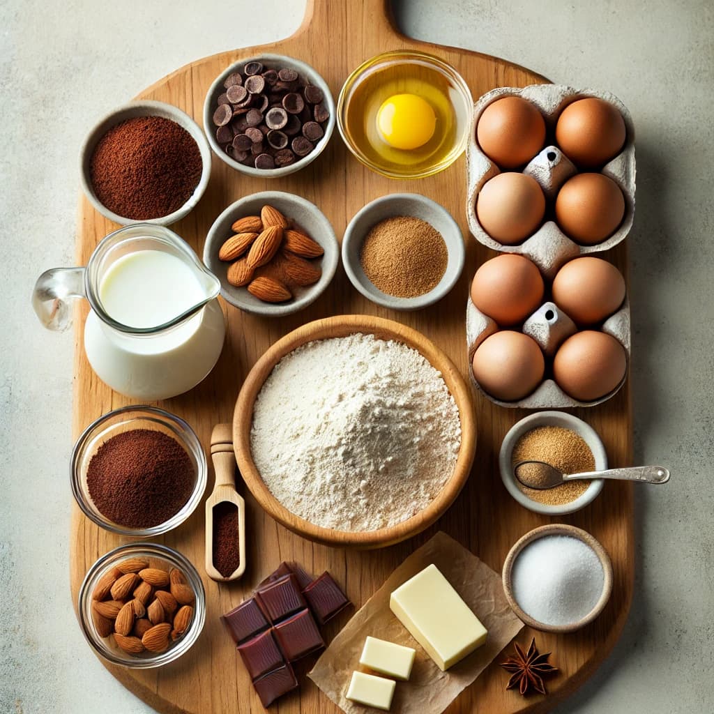 keto chocolate cake ingredients