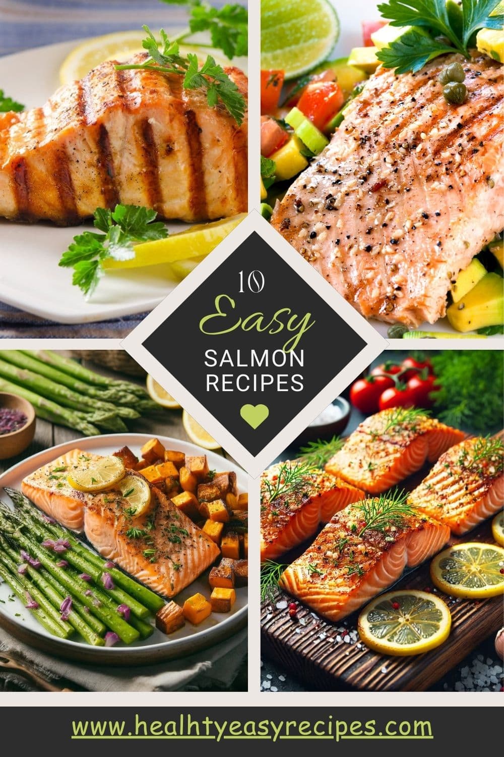 easy salmon recipes