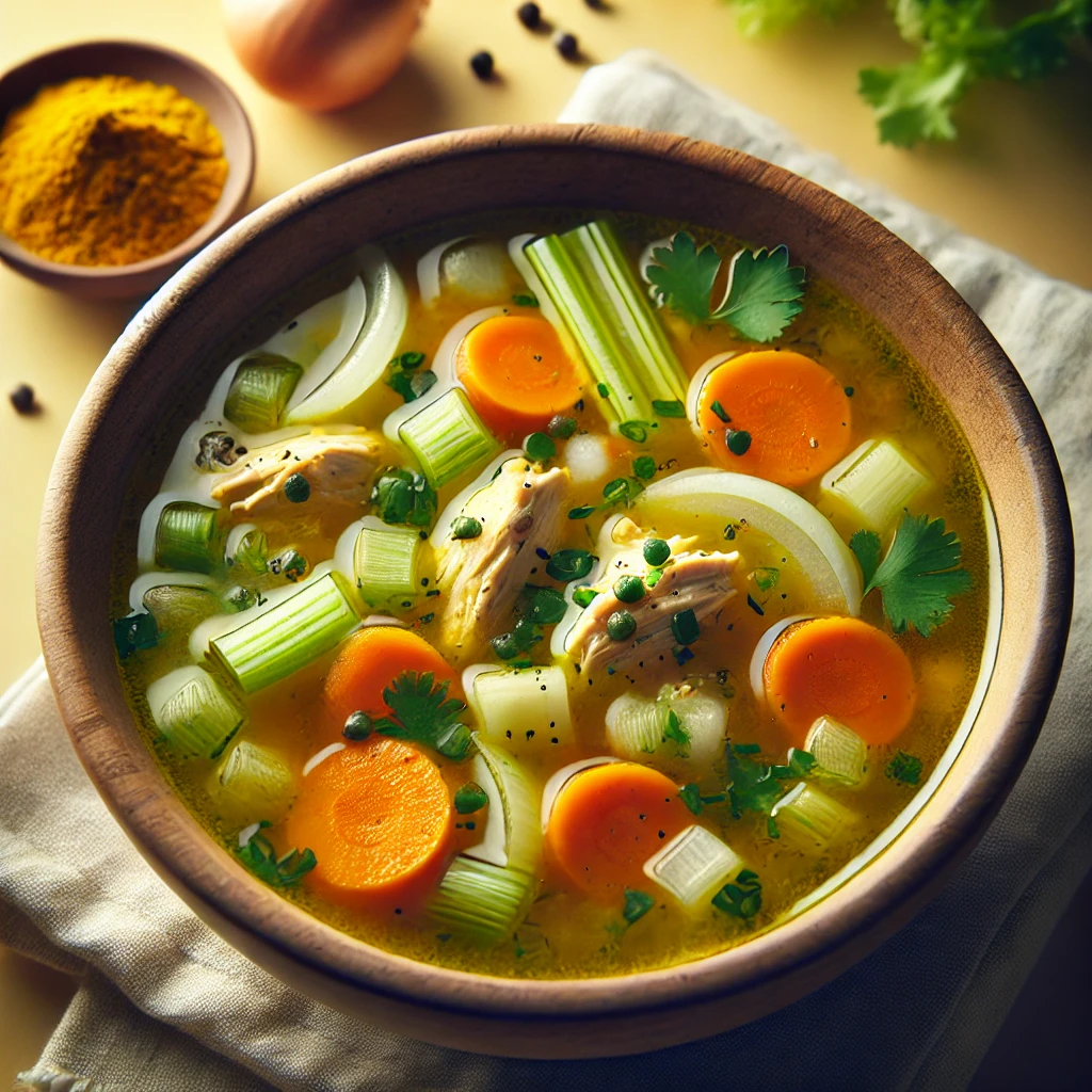 Tumeric Chicken Soup