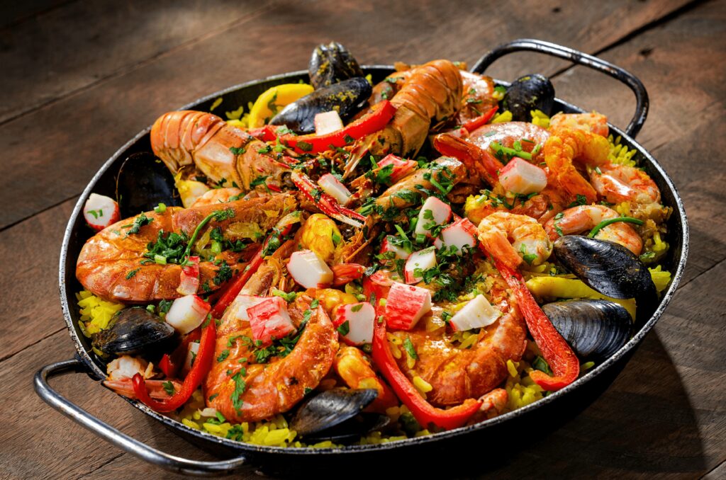 seafood paella